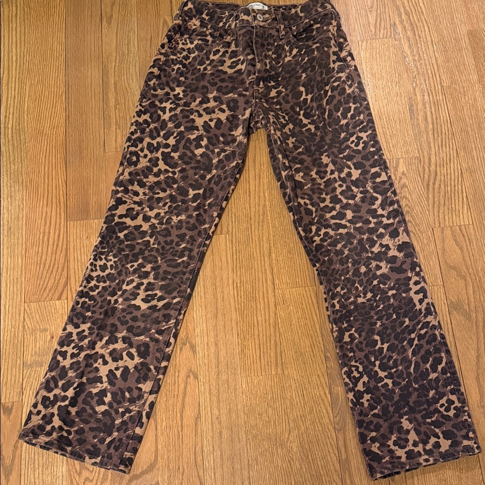 Abercrombie & Fitch Leopard Jeans